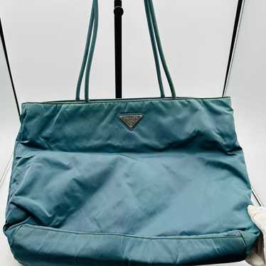 Prada Nylon Bag blue - image 1