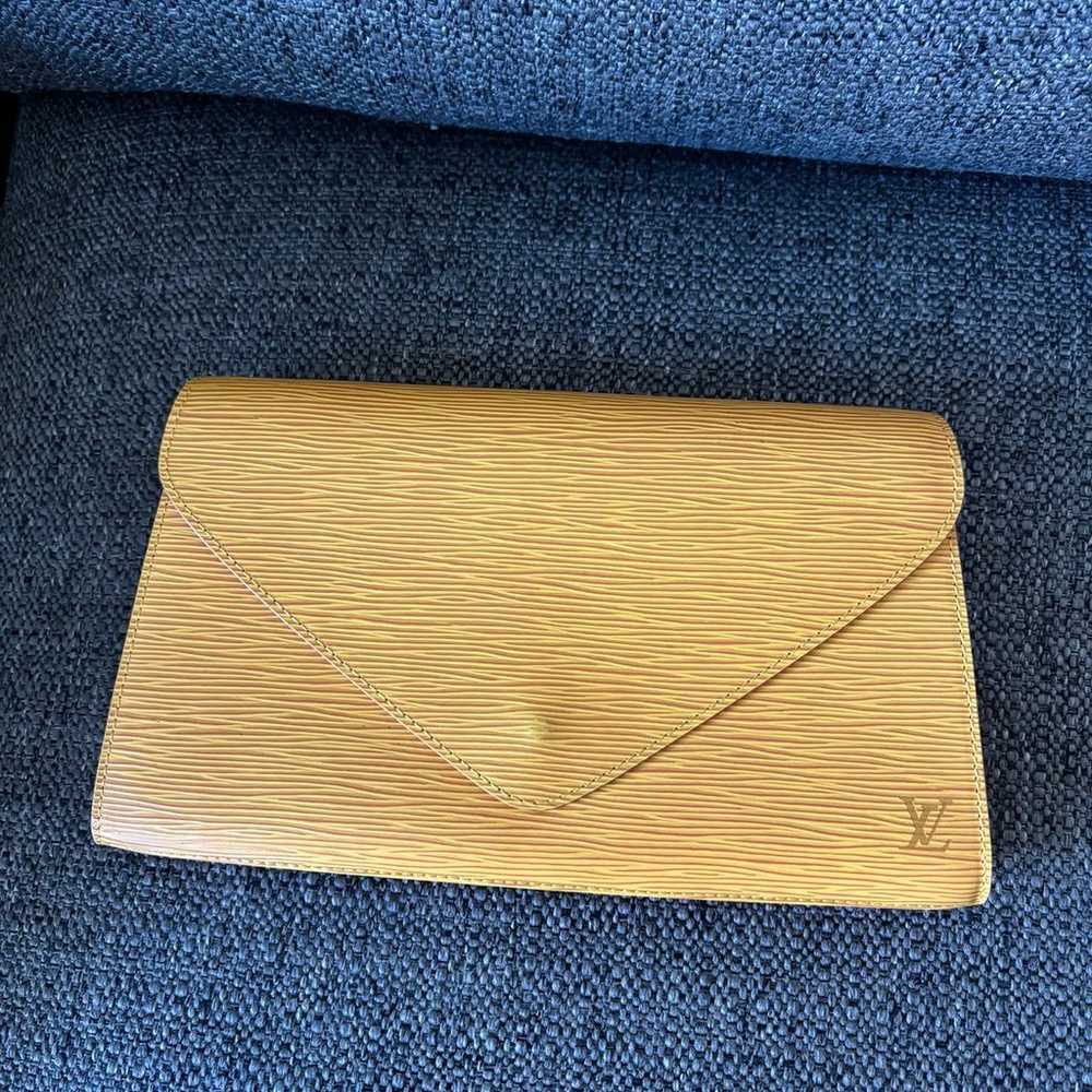 Louis vuitton epi clutch - image 1