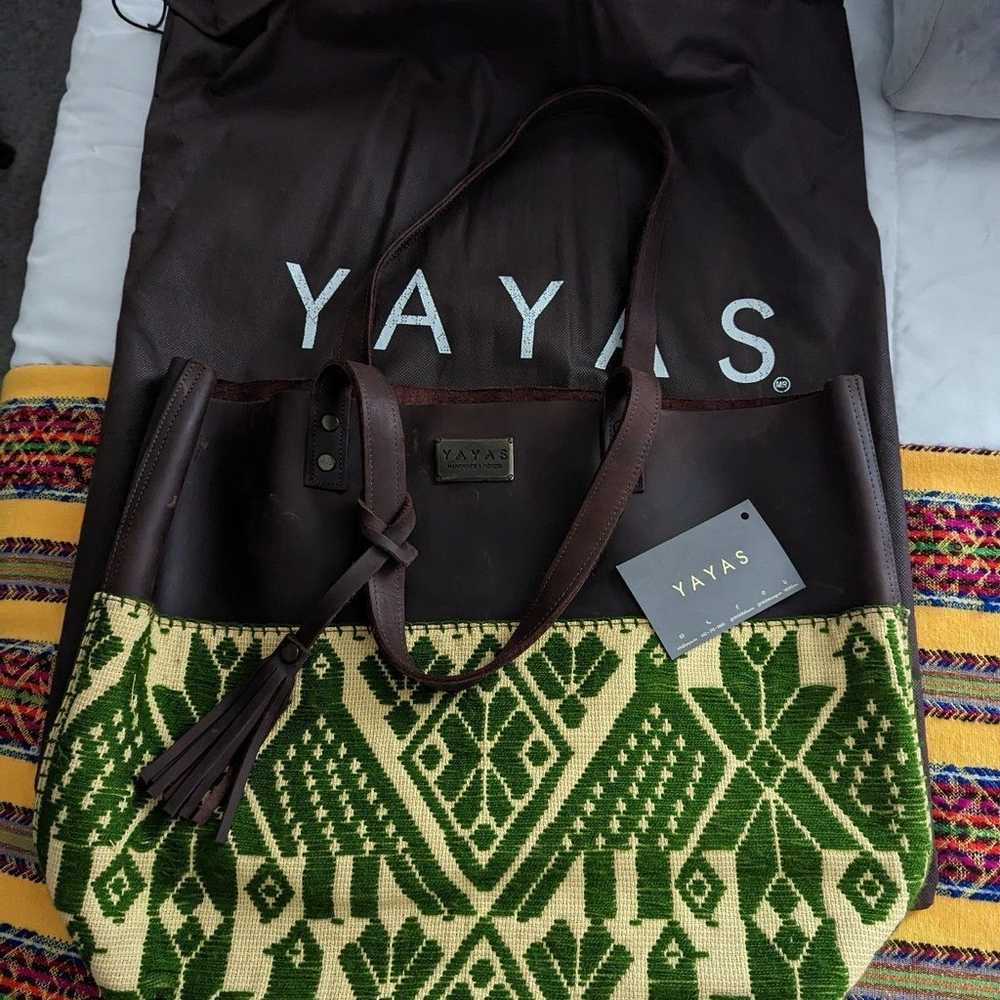 YAYAS Napa leather hand made tote bag - image 1