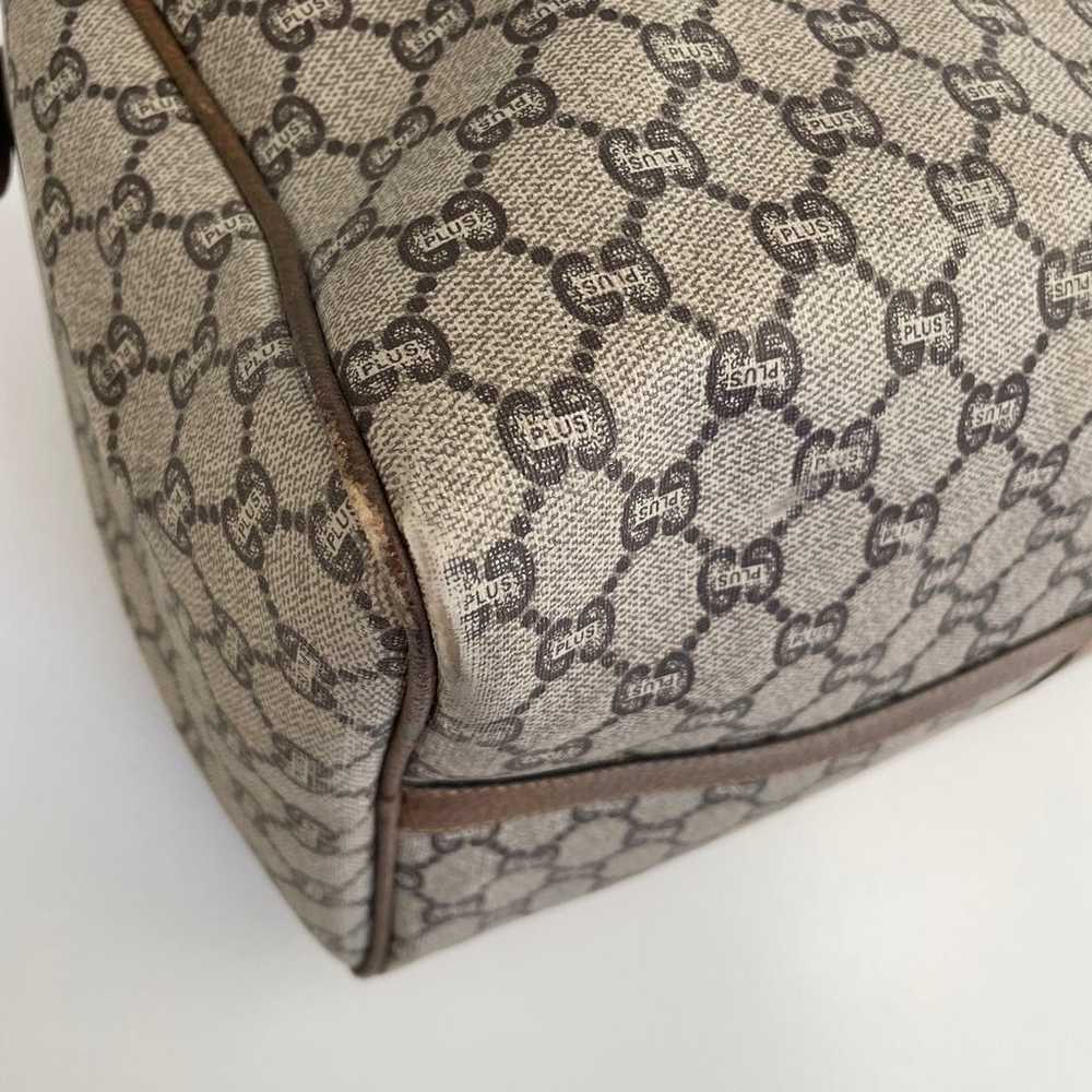 Auth VTG GUCCI PLUS Monogram Doctor Bag - image 6