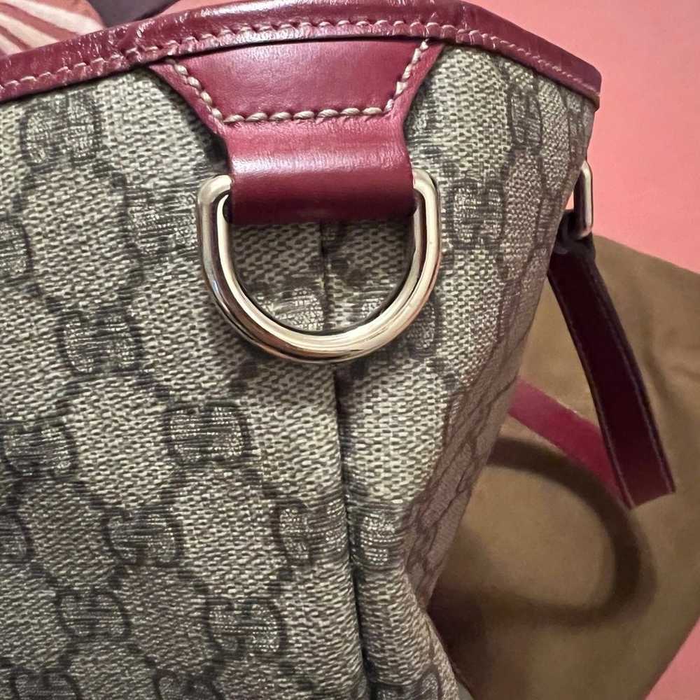 Gucci purple web tote - image 9