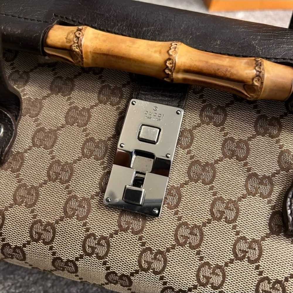 Authentic Gucci bamboo shoulder bag - image 2