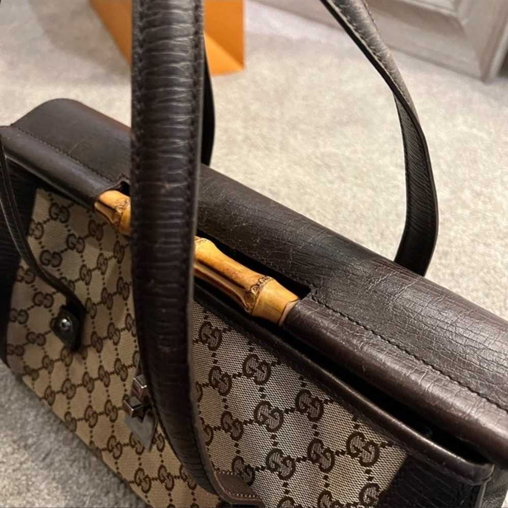 Authentic Gucci bamboo shoulder bag - image 6