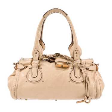 Cholé Beige Calfskin Medium Paddington Satchel - image 1