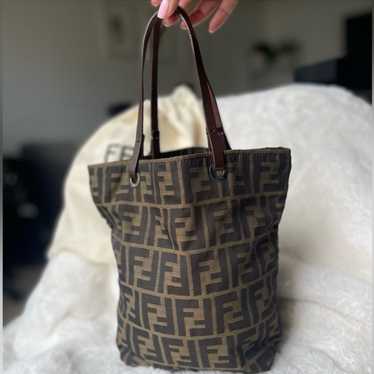 Authentic Pre-loved vintage Fendi Zucca tote