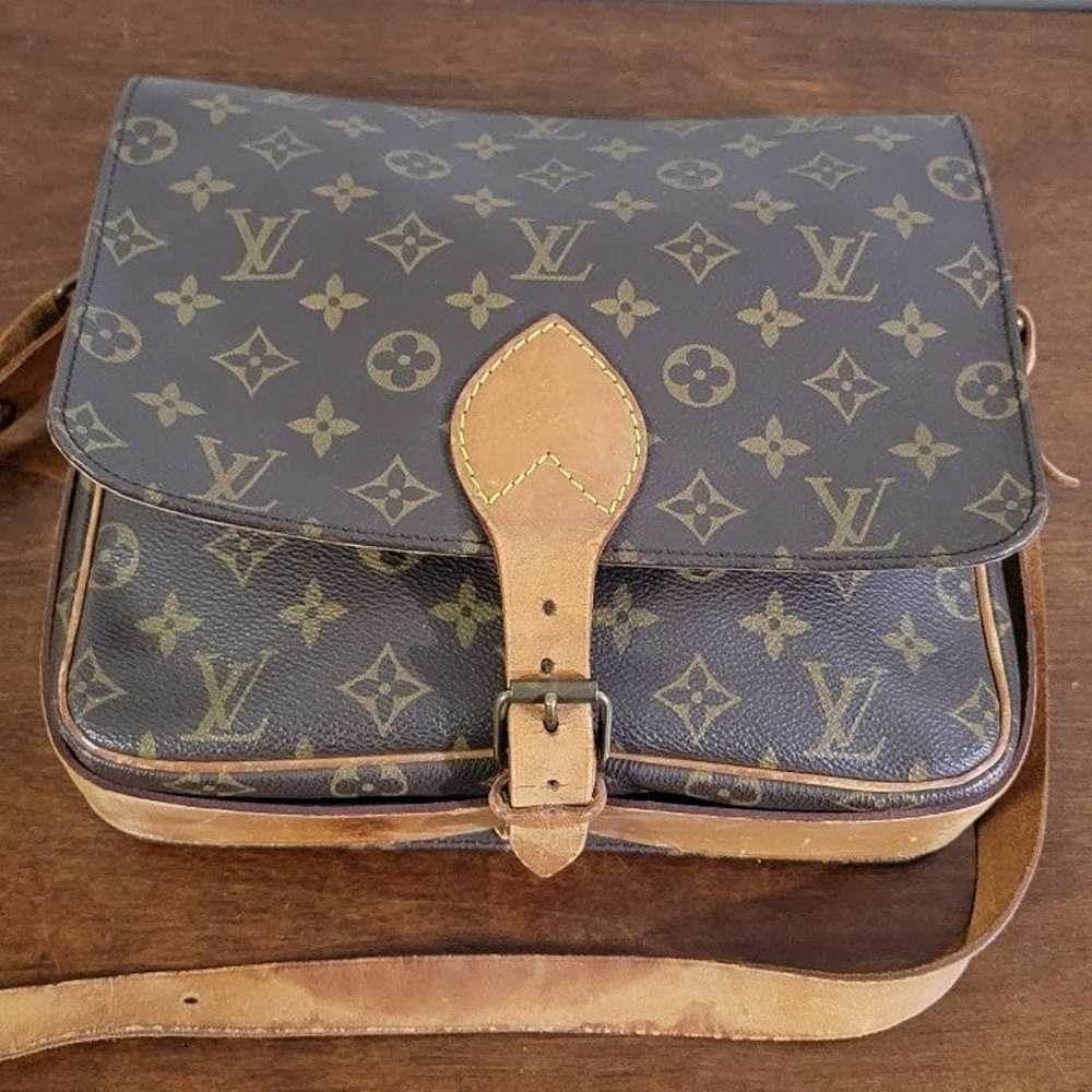 Louis Vuitton Vintage Messenger Bag Purse - image 12