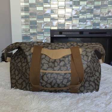 Vintage YSL Giraffe shops Weekender Travel Duffle Bag