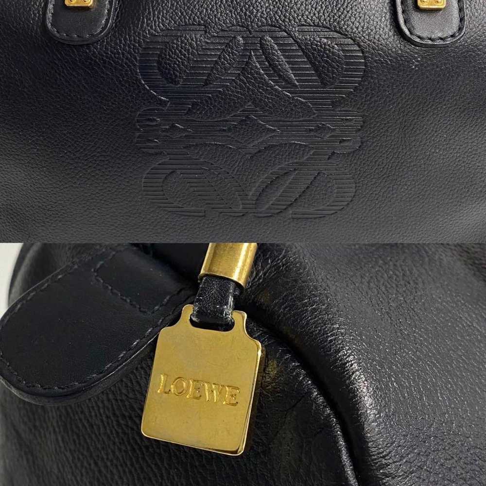 Brand New Loewe Anagram Logo Leather Handbag Bost… - image 3