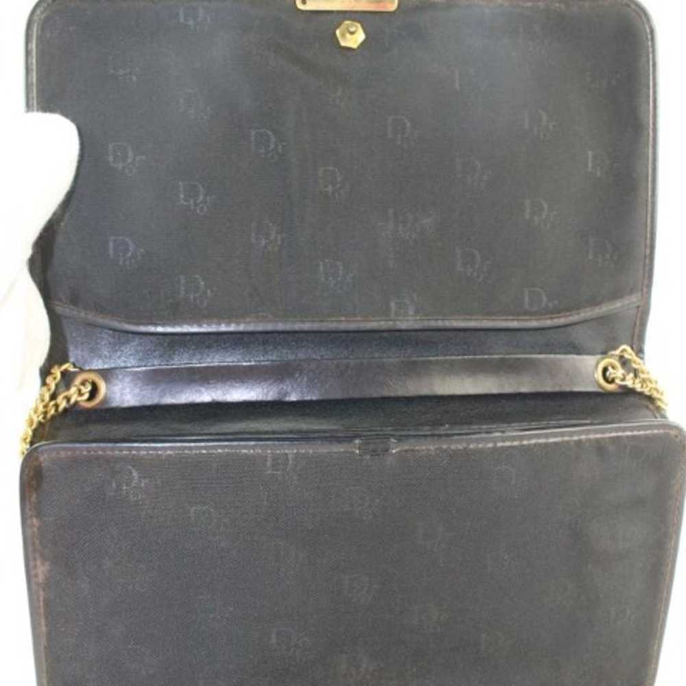 Dior Black Monogram Trotter Flap Shoulde - image 4