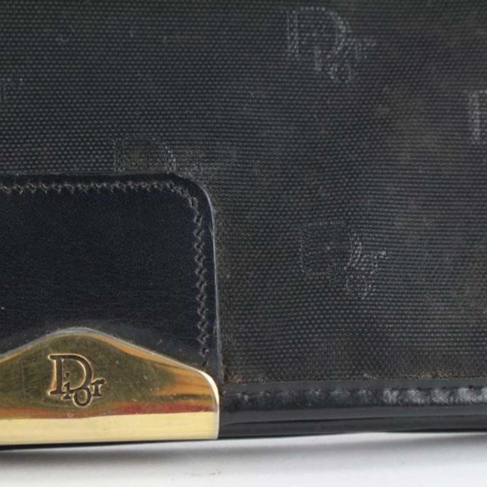 Dior Black Monogram Trotter Flap Shoulde - image 5