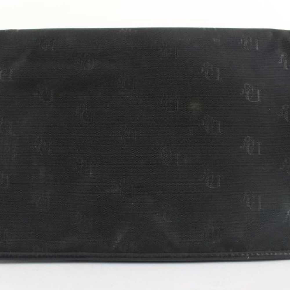 Dior Black Monogram Trotter Flap Shoulde - image 8