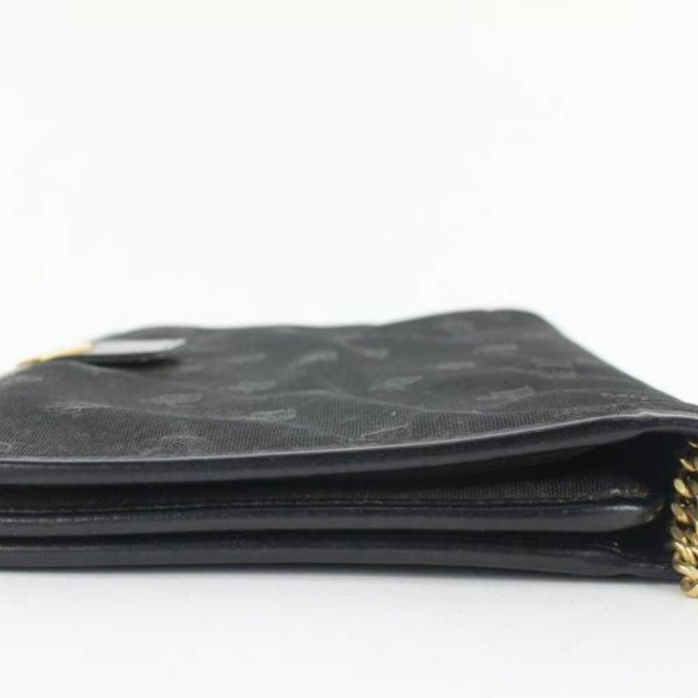 Dior Black Monogram Trotter Flap Shoulde - image 9