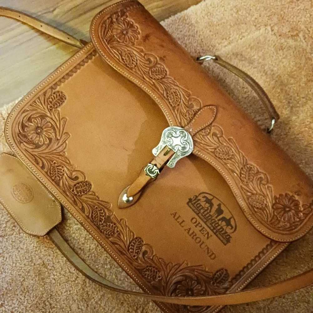 MARTIN SADDLERY!! LEATHER EQUESTRIAN BRIEFCASE by… - image 12