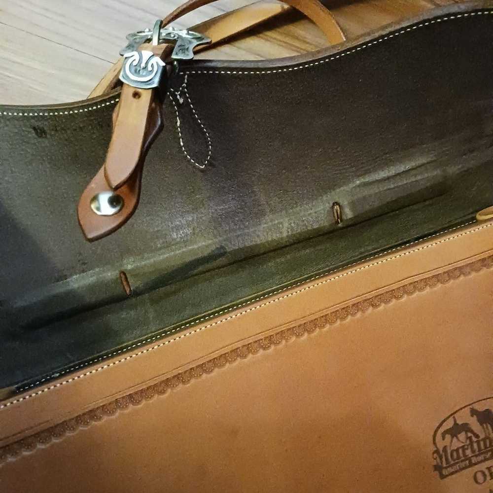 MARTIN SADDLERY!! LEATHER EQUESTRIAN BRIEFCASE by… - image 6