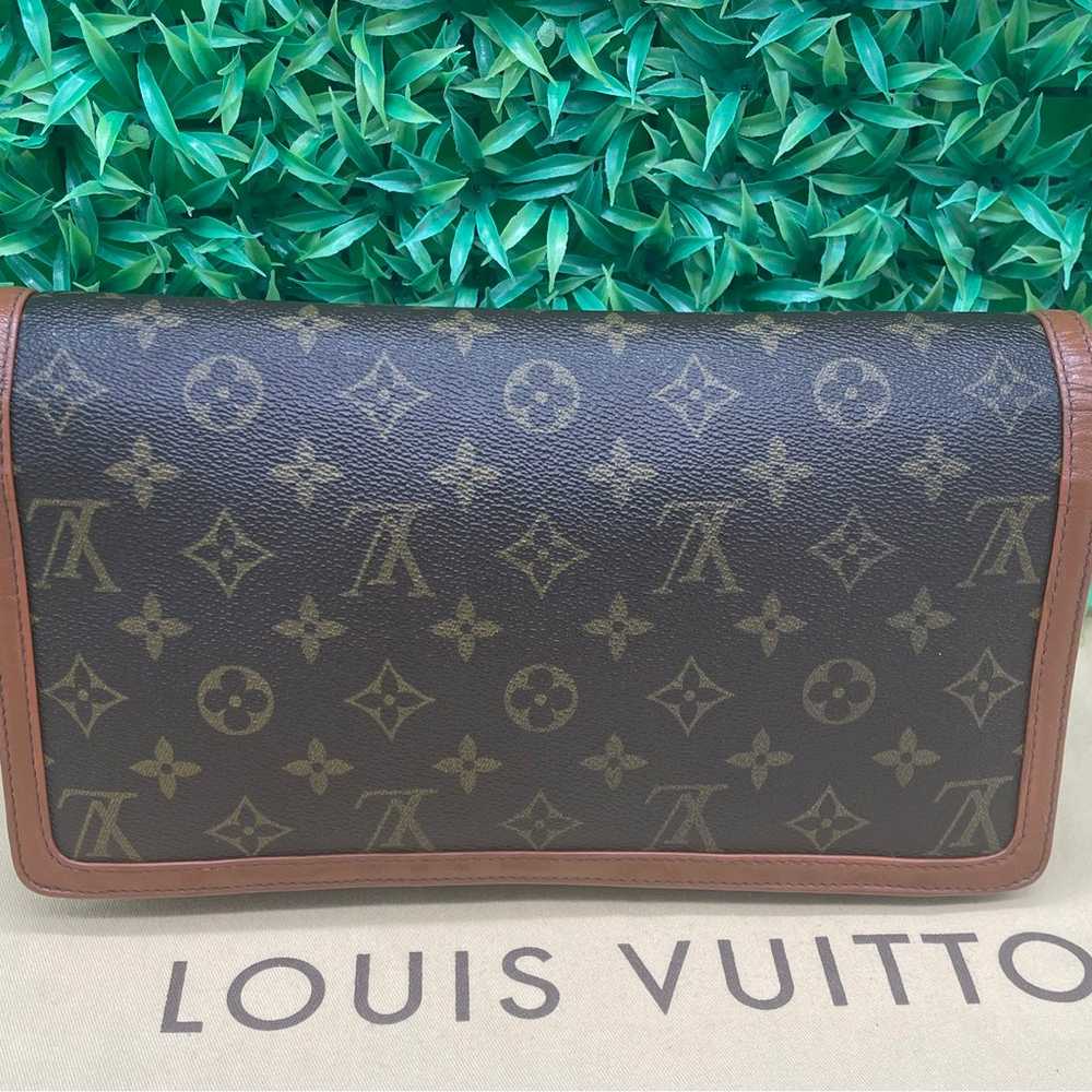 Louis Vuitton Monogram GM Dame Clutch Bag - image 3