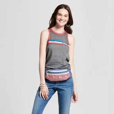 Modern Lux | Women's USA Graphic Tank Top | Large - image 1