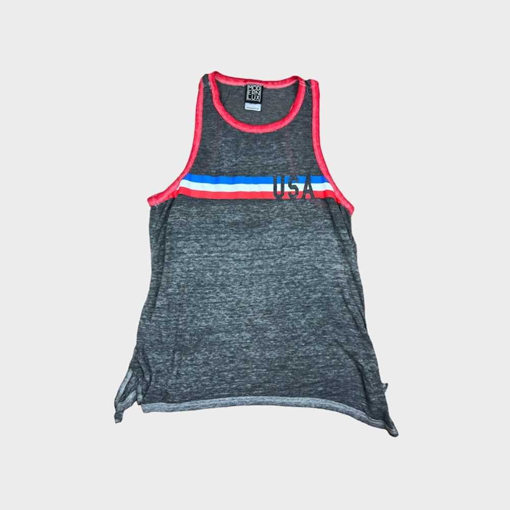 Modern Lux | Women's USA Graphic Tank Top | Large - image 2