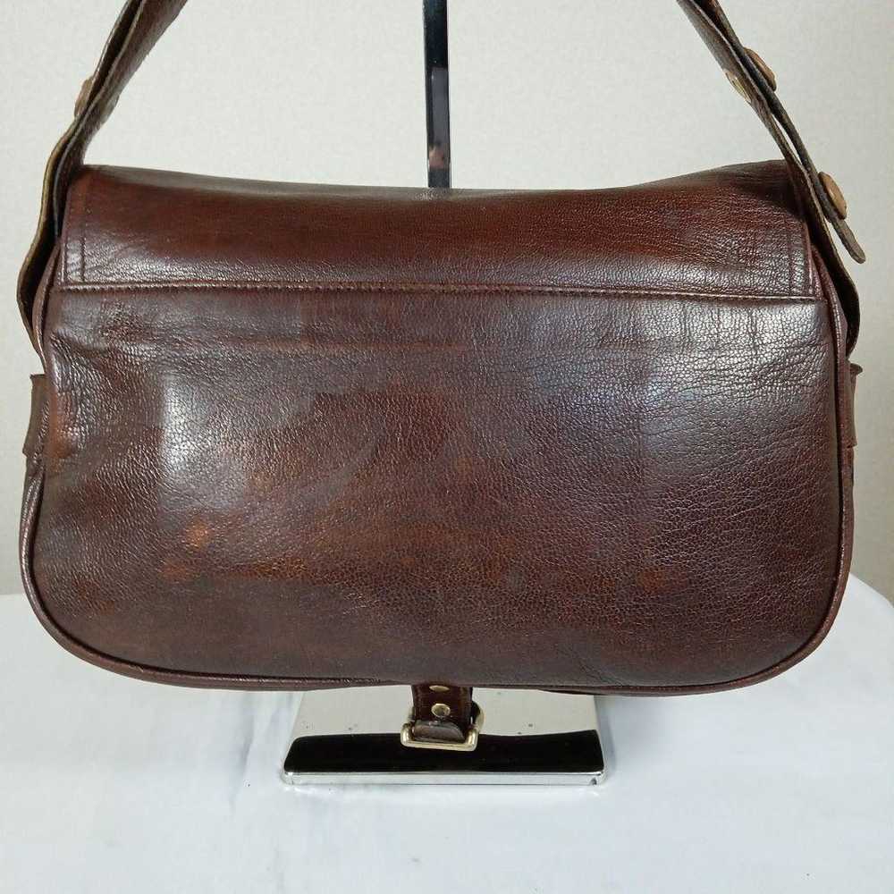 H6 Excellent Condition Old Celine Shoulder Bag Ha… - image 4