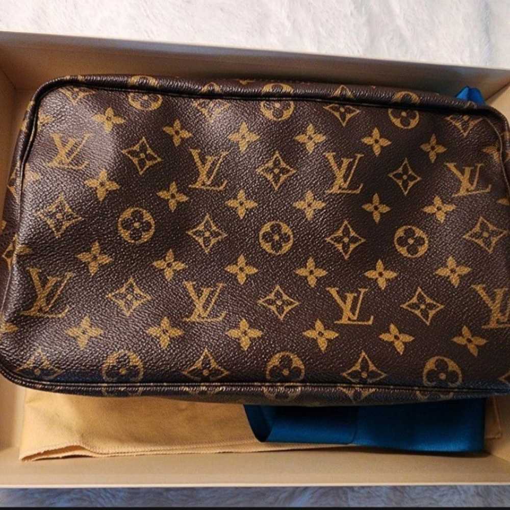 Louis Vuitton Trousse Toiletry Pouch Monogram  Br… - image 1