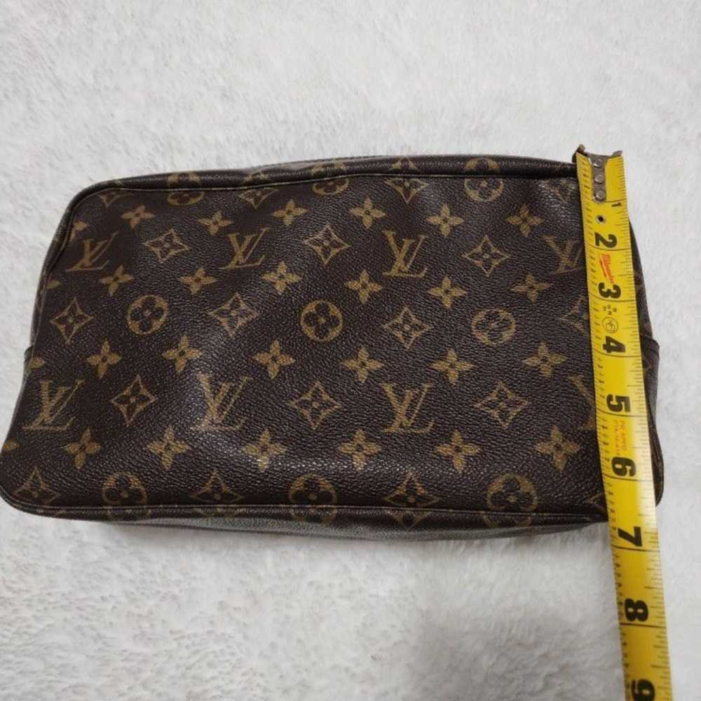 Louis Vuitton Trousse Toiletry Pouch Monogram  Br… - image 5