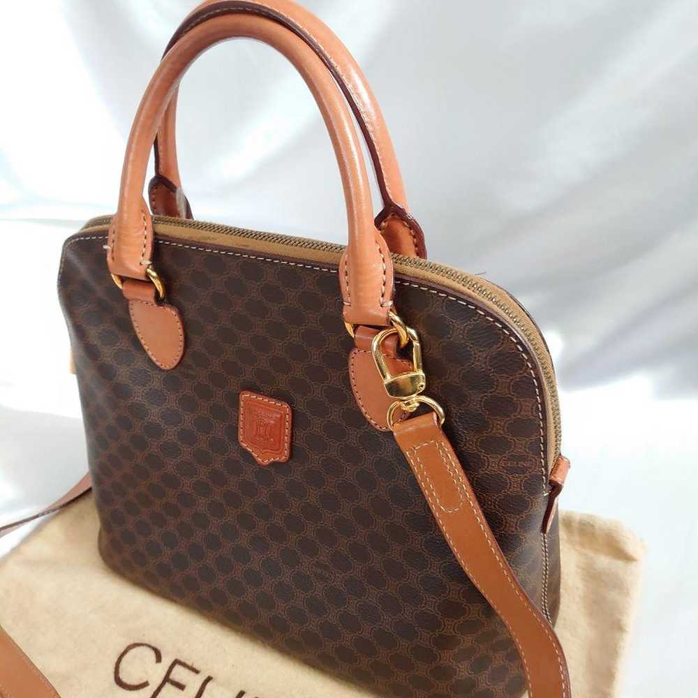 Brand new CELINE Macadam pattern 2way handbag. - image 3