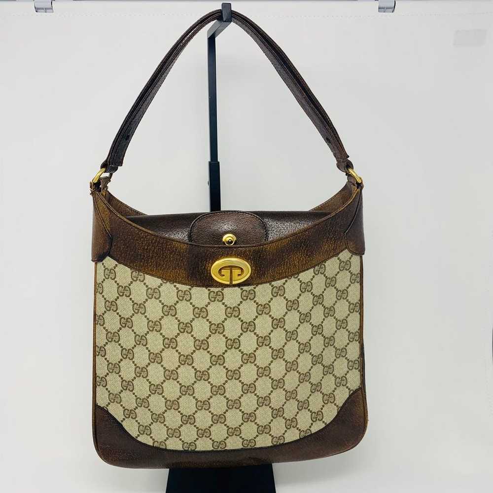 GUCCI AUTHENTIC VINTAGE MONOGRAMMED - image 1