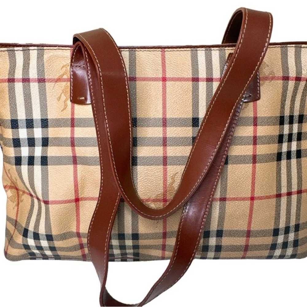 BURBERRY LONDON Haymarket Nova Check Tote Bag - image 5