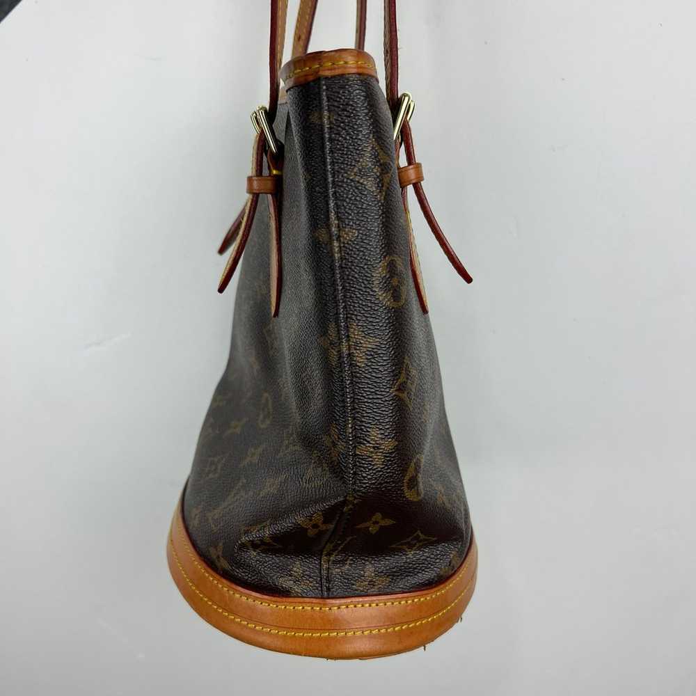 Louis Vuitton Vintage Petit Bucket Tote Bag - image 10