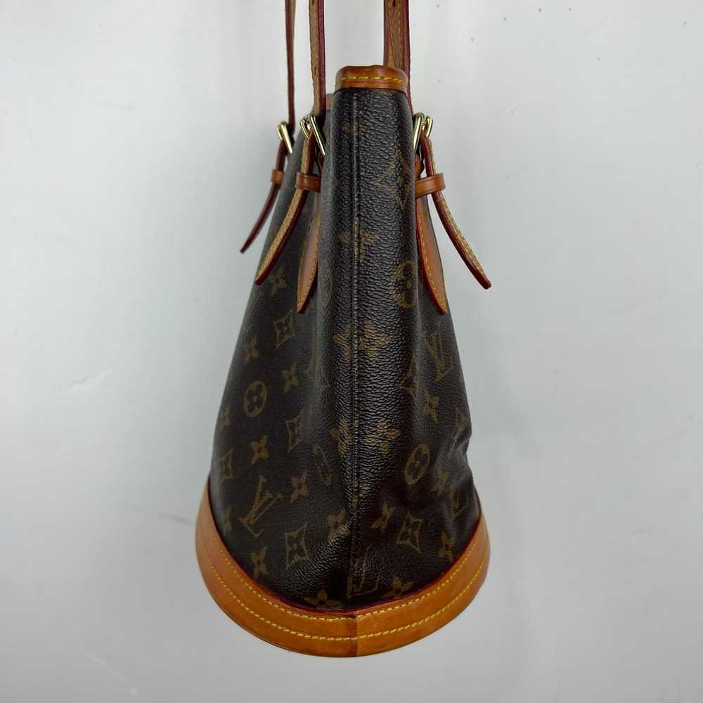 Louis Vuitton Vintage Petit Bucket Tote Bag - image 11