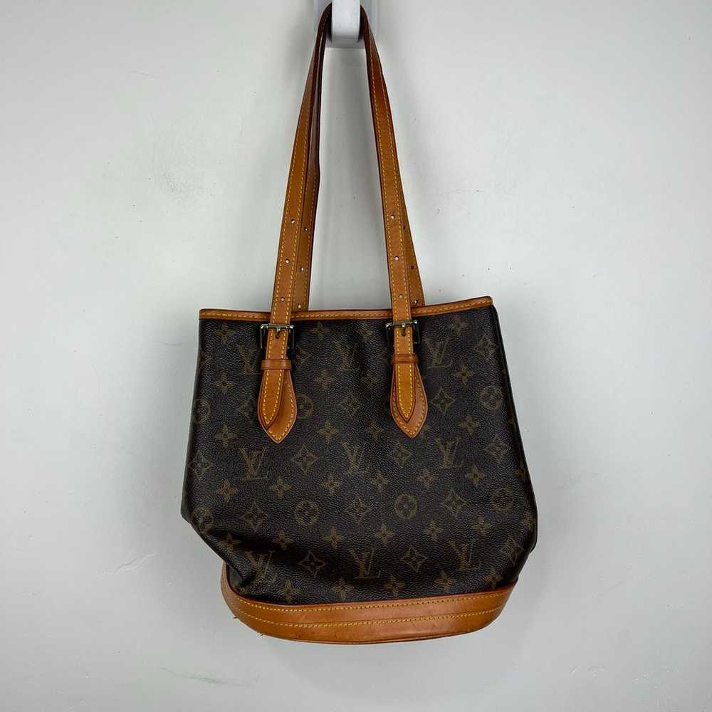 Louis Vuitton Vintage Petit Bucket Tote Bag - image 1