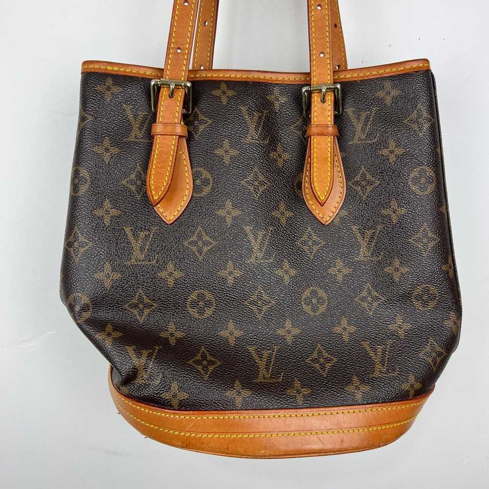 Louis Vuitton Vintage Petit Bucket Tote Bag - image 2