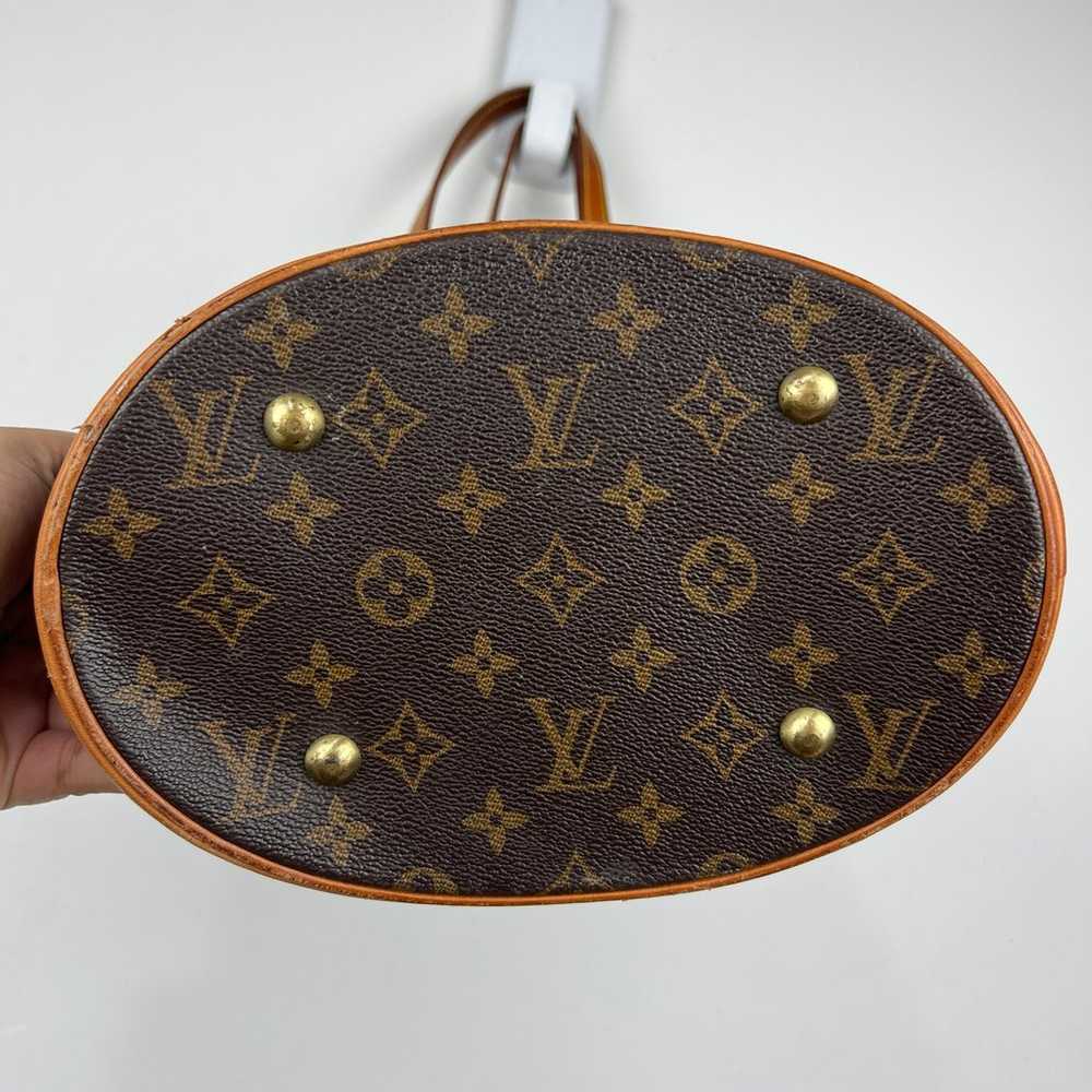 Louis Vuitton Vintage Petit Bucket Tote Bag - image 3