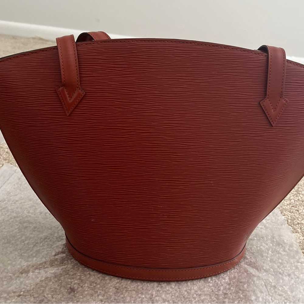 Louis Vuitton Saint Jacques Epi GM Leather Tote B… - image 2