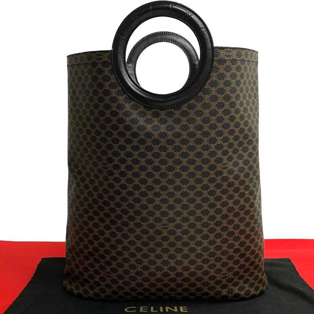 Brand new Celine Macadam Blazon pattern leather h… - image 1