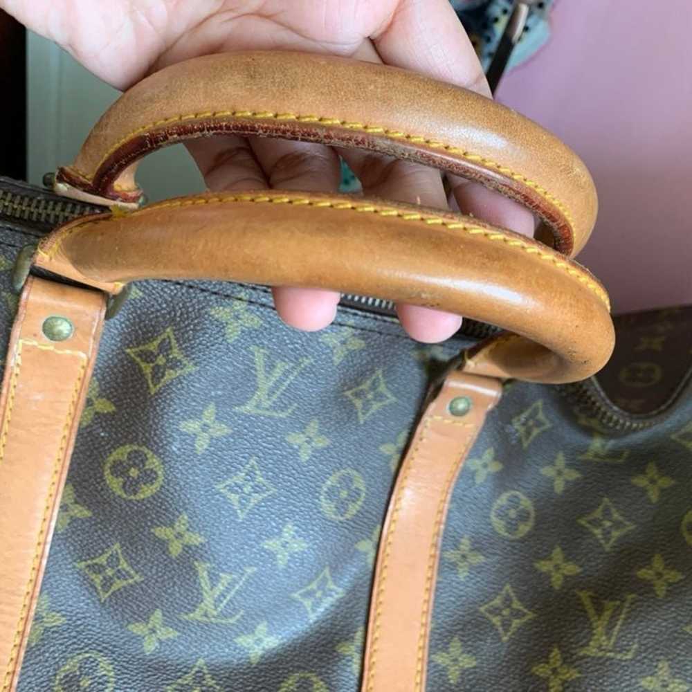 Auth Louis Vuitton Keepall 60 Travel Bag - image 10