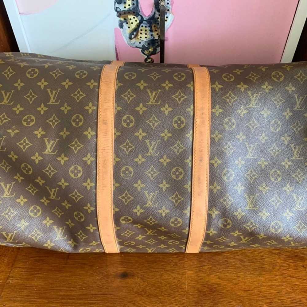 Auth Louis Vuitton Keepall 60 Travel Bag - image 12