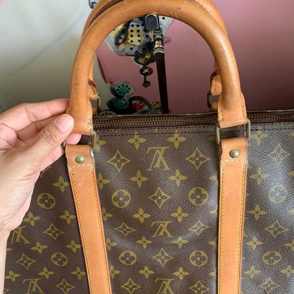 Auth Louis Vuitton Keepall 60 Travel Bag - image 6