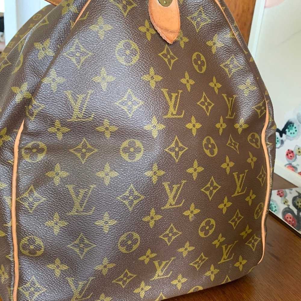 Auth Louis Vuitton Keepall 60 Travel Bag - image 7