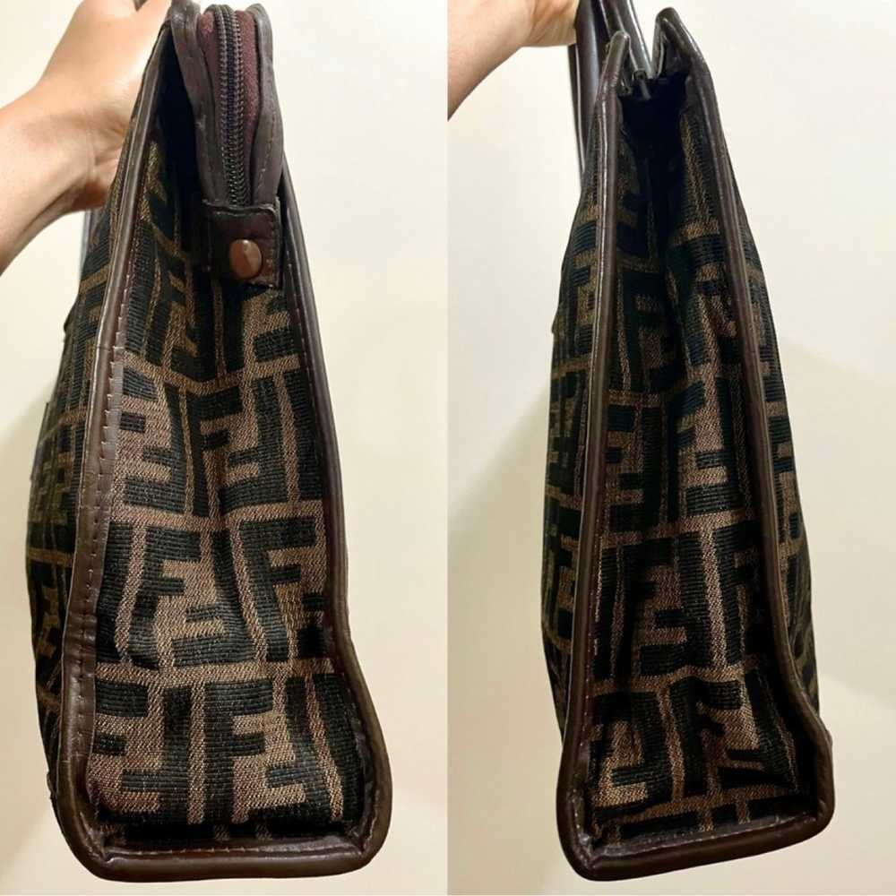 ❤️Auth❤️ RARE FENDI ZUCCA Zucchino FF Monogram Cr… - image 6