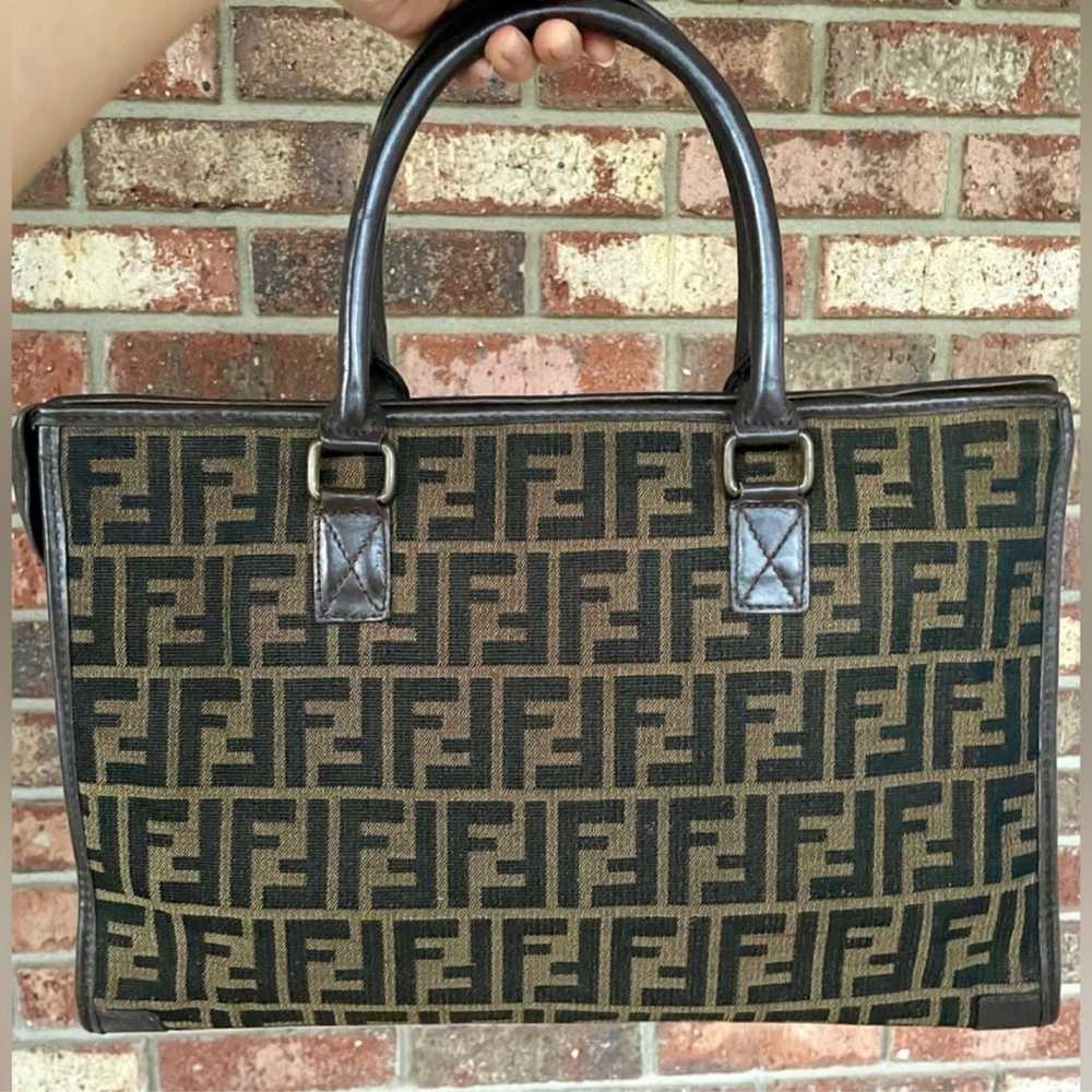 ❤️Auth❤️ RARE FENDI ZUCCA Zucchino FF Monogram Cr… - image 7