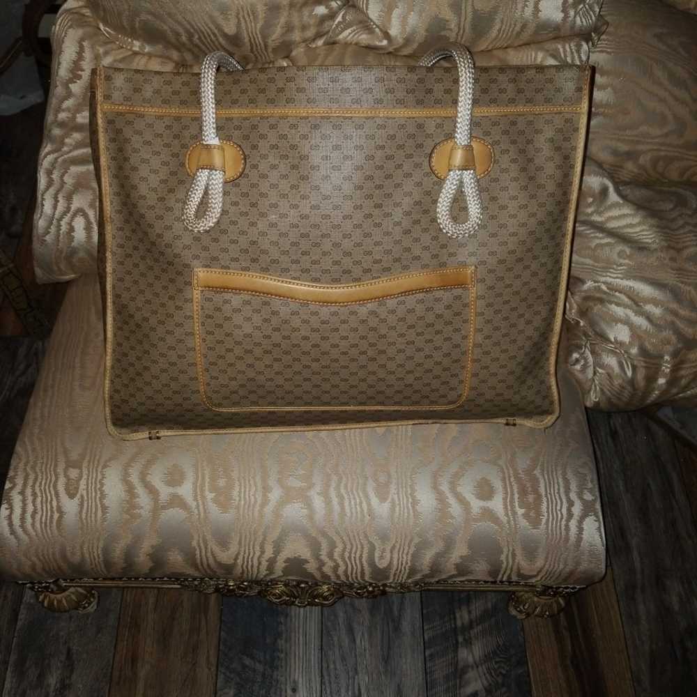 GUCCI MINI MONOGRAM XL TOTE - image 2