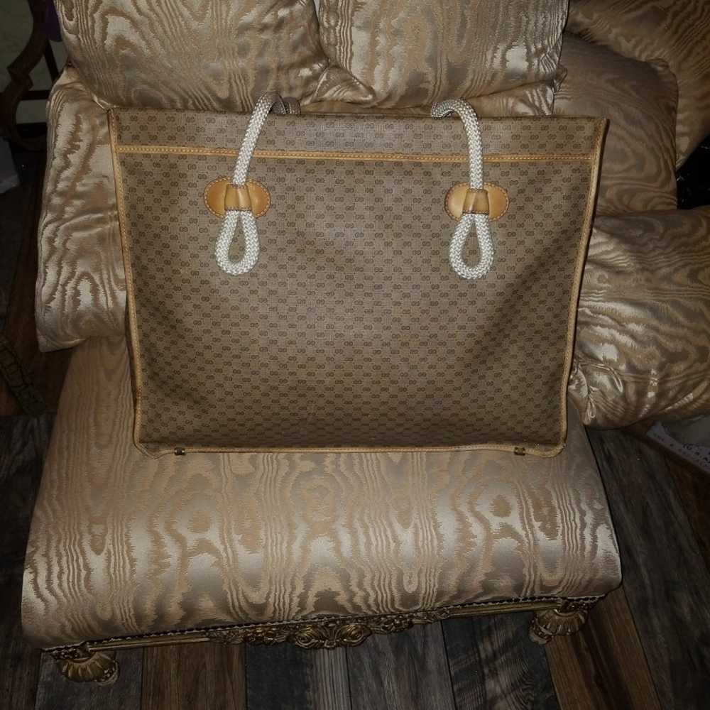 GUCCI MINI MONOGRAM XL TOTE - image 3