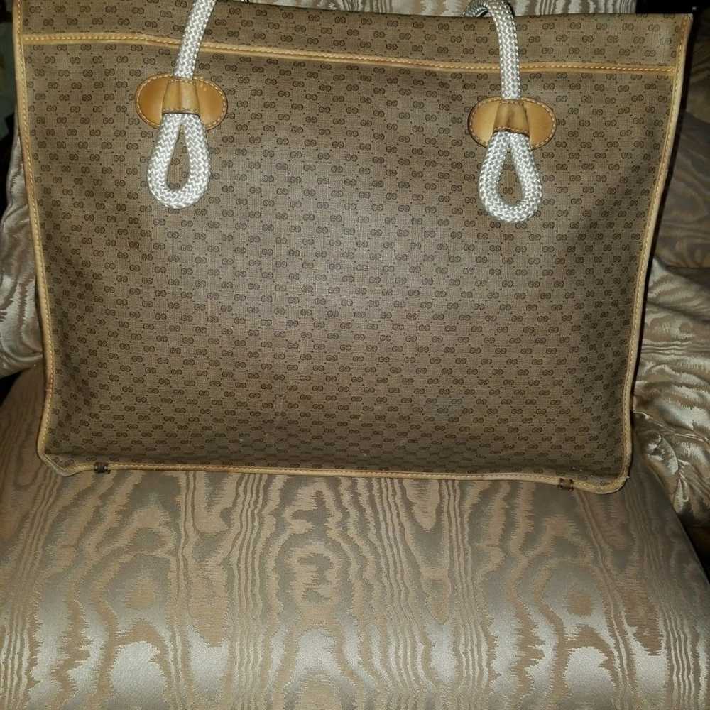 GUCCI MINI MONOGRAM XL TOTE - image 4