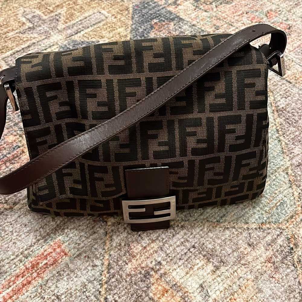 Vintage authentic Fendi mama zucca bag WITH AUTHE… - image 2