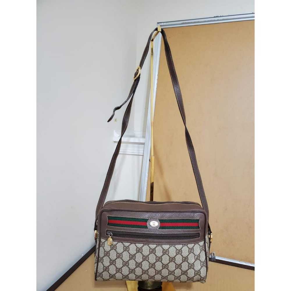 Gucci Vintage GG Plus Web Crossbody Bag - image 11