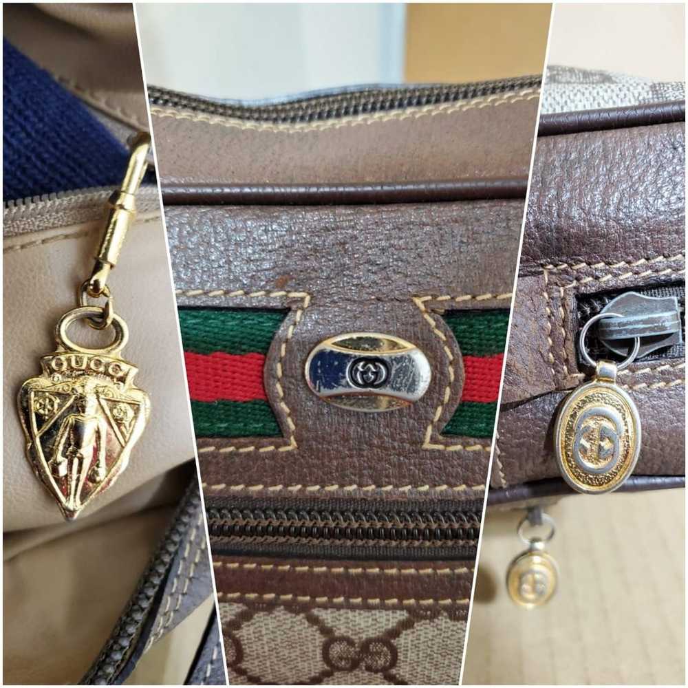 Gucci Vintage GG Plus Web Crossbody Bag - image 6