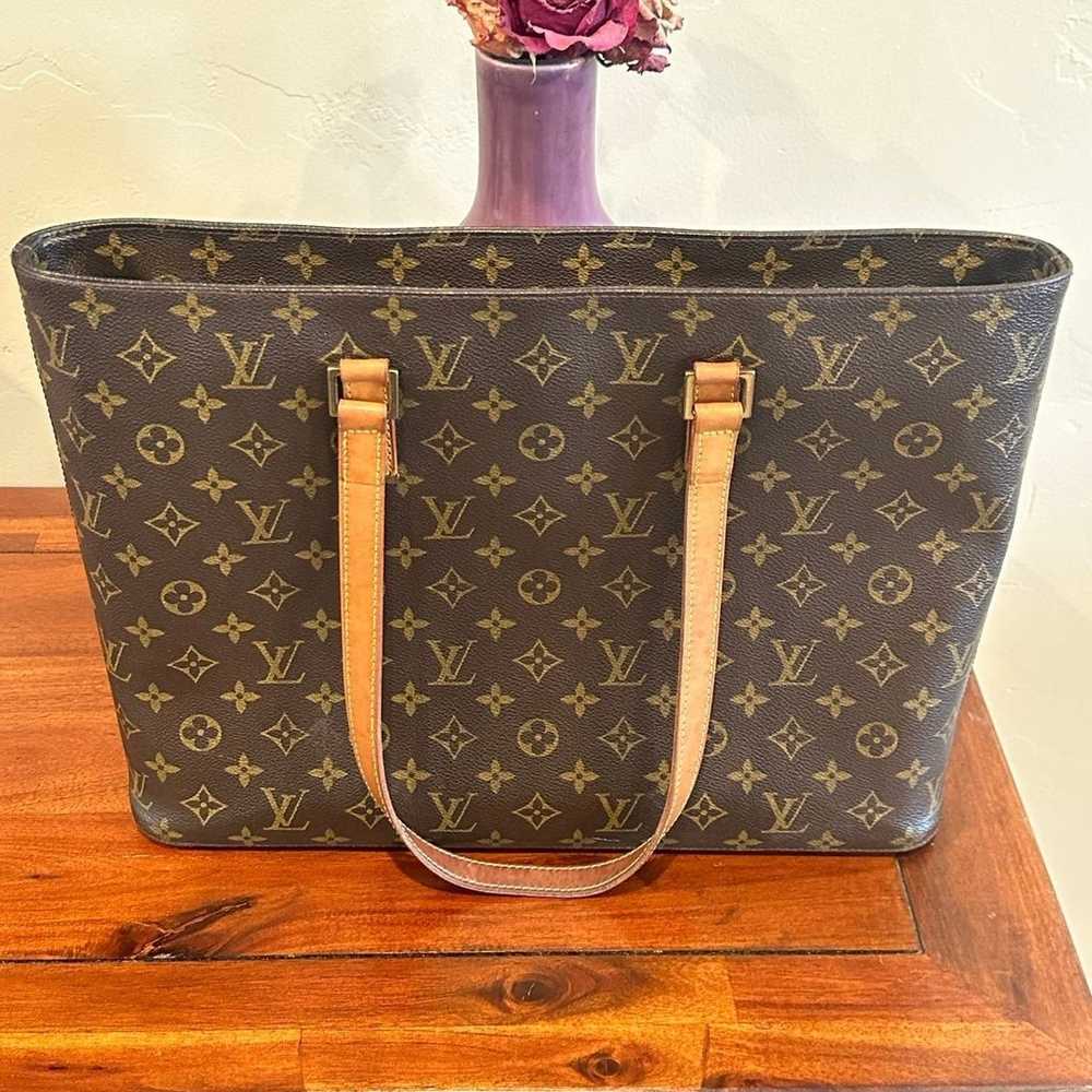 Louis Vuitton Luco Monogram Canvas Tote Bag - image 1