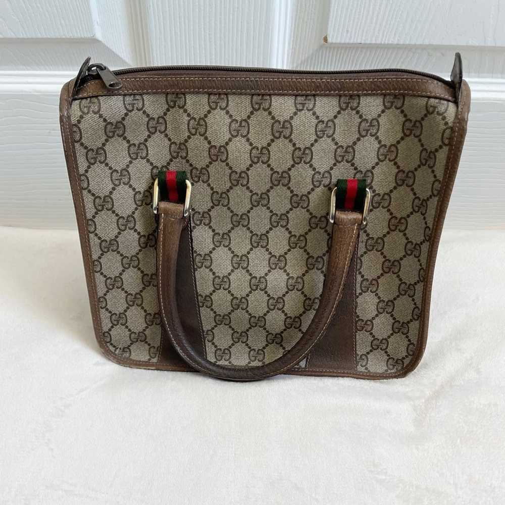 Vintage Gucci 1980’s Shoulder Crossbody Bag - image 1