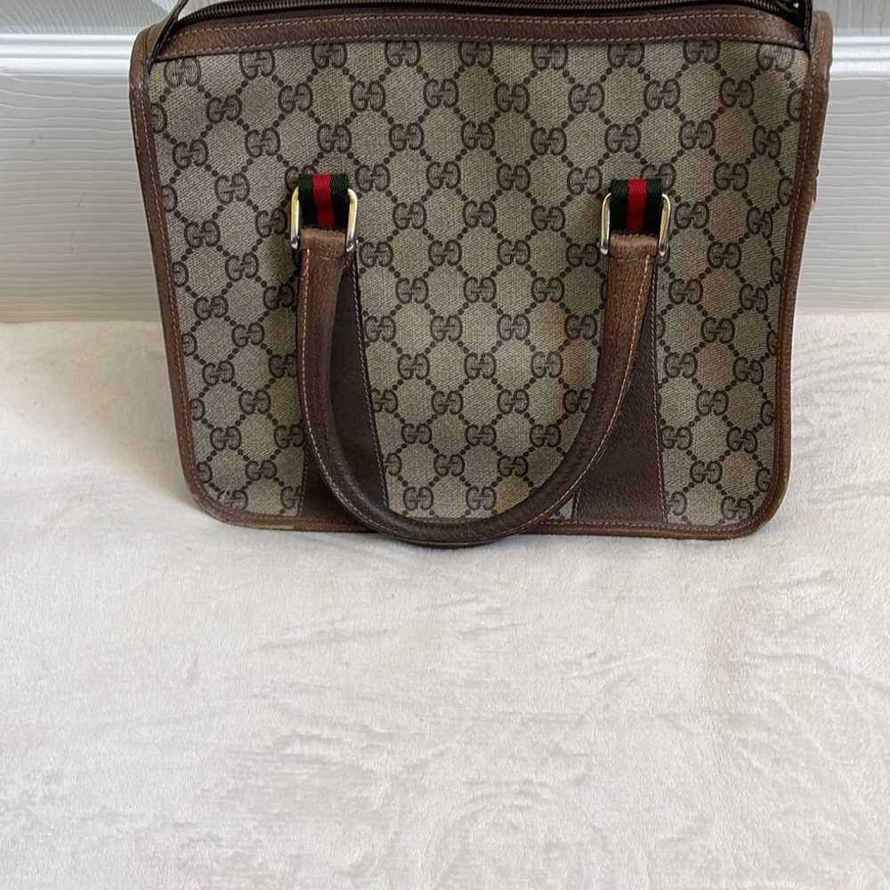 Vintage Gucci 1980’s Shoulder Crossbody Bag - image 2