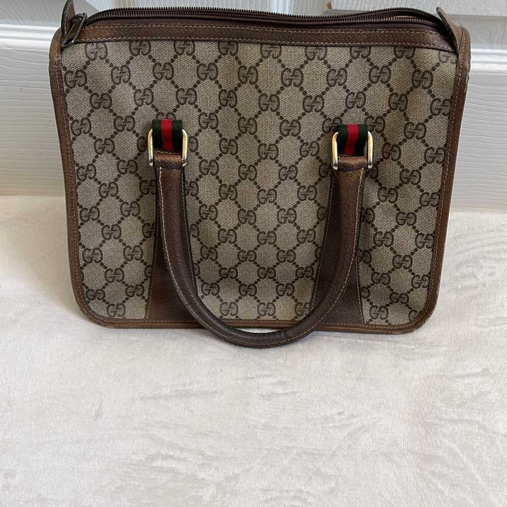 Vintage Gucci 1980’s Shoulder Crossbody Bag - image 3